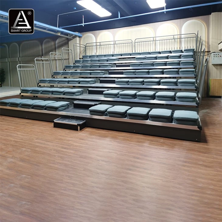 Electric Retractable Bleacher Seating for Indoor Theater Performances best